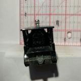 Black Rail Rodder Train Engine Hot Wheels Diecast Car