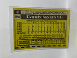 # 78T Randy Myers  Cincinnati Reds 1990 Topps Baseball Cards