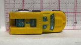 Yellow Ambulance Rescue 1 Duty 2012 Hot Wheels Diecast Car