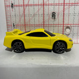 Yellow Sports Car Racer 6143-6 Motor Max Diecast Car