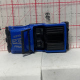 Blue Police Jeep Unbranded Emergency Diecast Car