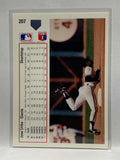 # 207 Jose Uribe  San Francisco Giants 1991 UD Baseball card