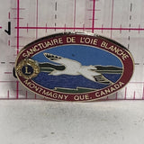 Lions Club Sanctuaire De L'oie Blanche Montmagny Que Canada  Lapel Pin