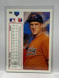 # 306 Chris Hoiles  Baltimore Orioles 1991 UD Baseball Cards