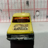 Yellow Elephant Ranger #57 Wild Life Truck 1973 Lesney Matchbox Diecast Car