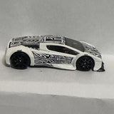 White Zotic 2002 Hot Wheels Diecast Car