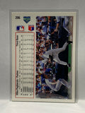 # 206 Mike Pagliarulo  San Diego Padres 1991 UD Baseball card