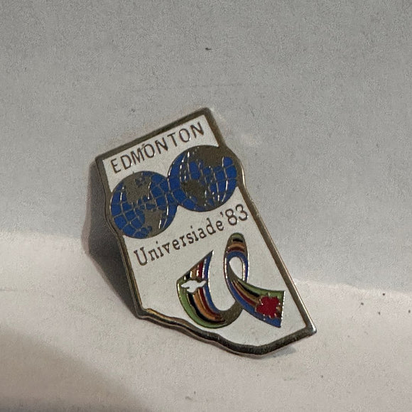 Edmonton Universiade '83 Games  Lapel Pin