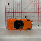 Orange Convertible Sports Car Fast Lane Diecast Car