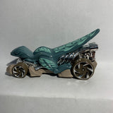 Blue Veloci-Racer Dino Riders GHB59 Hot Wheels Diecast Car