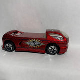 Red  Deora ii 1999 Hot Wheels Car Diecast Car