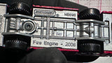 Red City Fire Department Engine MB698 ©2006 Matchbox Diecast Car