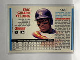 # 148 Eric Yelding  Houston Astros 1992 Donruss Baseball Cards