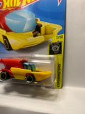 Red Sky Boat  Experimotors FYB34 D7C3 G1 2018 Long Card Hot Wheels Diecast Car