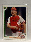 # 279 Joe Oliver  Cincinnati Reds 1991 UD Baseball card