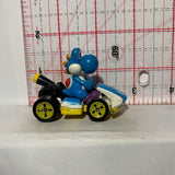 Blue Mario Kart Yoshi Standard Kart GBG26 Hot Wheels Diecast Car