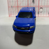 Blue 2015 Chevrolet Colorado Truck Fresh Metal Maisto Diecast Car