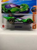 Green Blitzspeeder HW Truck Champs JBB32 N521 G1 2025 Short Card Hot Wheels Diecast Car