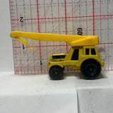 Yellow Jumbo Crane Lesney Matchbox Construction Diecast Car