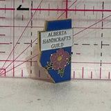 Alberta Handicrafts Guild Logo  Lapel Pin