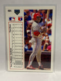 # 484 Terry Pendleton  St Louis Cardials 1991 UD Baseball card