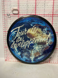 Journee du Developpement Earth  Button Pinback