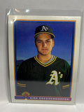 # 235 Kirk Dressendorfer  Oakland Athletics 1991 Bowman Baseball card