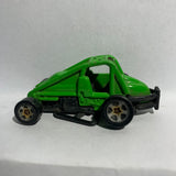 Green Slideout Hot Wheels Diecast Car