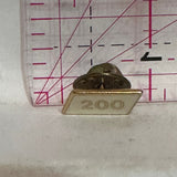 200 Number Logo  Lapel Pin