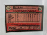 # 262 Jeff Pico  Chicago Cubs 1989 Topps Baseball Cards