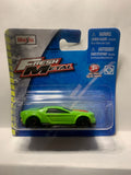 Green #5 Sports Car Fresh Metal 2018 Short Card Maisto Diecast Car