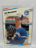 # 121 Jeff Musselman  Toronto Blue Jays 1988 Fleer Baseball Cards