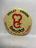 Becdor Poulet Dindon  Button Pinback