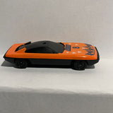 Orange Boon #8 Crushed Sports Racer Unbranded Diecast Car