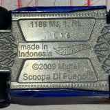 Blue 50th Scoopia Di Fuego Hot Wheels Diecast Car
