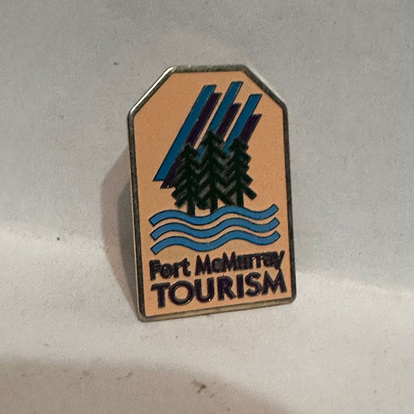 Fort McMurray Tourism Logo  Lapel Pin