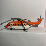 Orange MBX Coast Patrol Sikorsky S-92 Helicopter SB81 FKV41 Matchbox Diecast Car