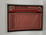 # 253 Jose Alvarez  Atlanta Braves 1989 Topps Baseball Cards