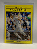 # 542 Benito Santiago  San Diego Padres 1991 Fleer Baseball card