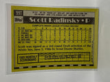 # 99T Scott Radinsky  Chicago White Sox 1990 Topps Baseball Cards