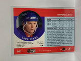 # 561 Doug Evans  Winnipeg Jets 90-91 Pro Set Hockey Cards