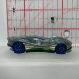 Clear Speeder X-Raycers Hot Wheels Diecast Car