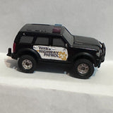 Black Tonka Highway Patrol Police Bronco 2014 Hasbro Diecast Car