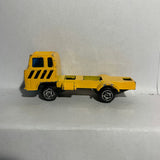Yellow Flatbed Semi Truck 03/06 Unbranded Diecast Car