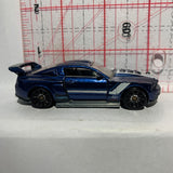 Blue Custom '12 Ford Mustang Hot Wheels Diecast Car