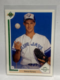 # 54 Steve Karsay Top Prospect Toronto Blue Jays 1991 UD Baseball card