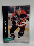 # 258 Rob Brown  Chicago Blackhawks 92-93 Parkhurst Baseball Cards