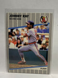 # 487 Johnny Ray  Los Angeles Angels 1989 Fleer Baseball card