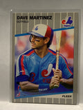 # 384 Dave Martinez  Montreal Expos 1989 Fleer Baseball card