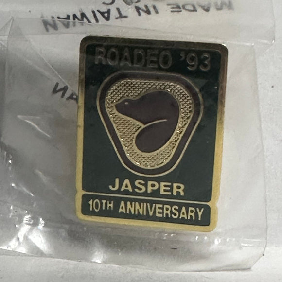Roadeo '93 Jasper 10th Anniversary  Lapel Pin